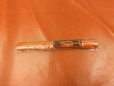 Moose Supply Solid Orange Vinyl Strip 12" x 60"