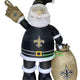 7' Air Blown Inflatable NFL New Orleans SAINTS Santa Claus