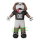 7' Air Blown Inflatable NFL New Orleans Saints Gumbo Mascot