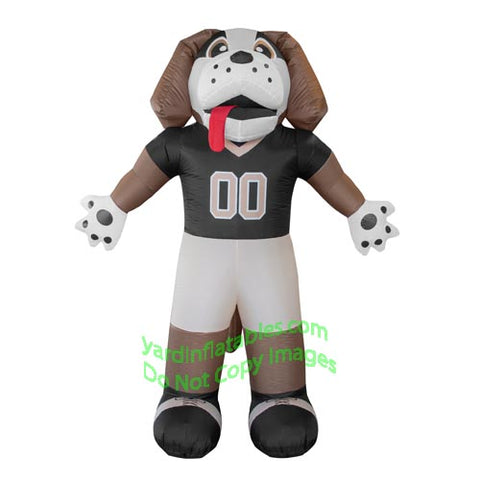7' Air Blown Inflatable NFL New Orleans Saints Gumbo Mascot