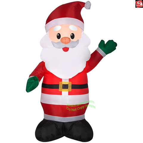 4' Gemmy Airblown Inflatable Christmas Santa Claus