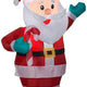 4' Gemmy Airblown Inflatable Christmas Santa Claus Holding Candy Cane