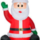 10' Gemmy Giant Christmas Sitting Santa Claus