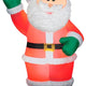 6' Mixed Media Santa Claus by Gemmy Inflatables