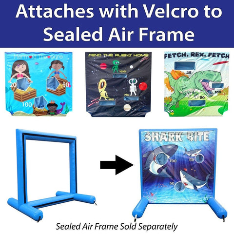 Tic Tac Toe Air Frame Game Panel