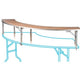 Outer Bar Top Riser for 7.25 Foot Serpentine Folding Table