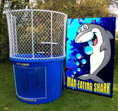 Replacement Wingless Dunking Booth Vinyl Canvas - Shark