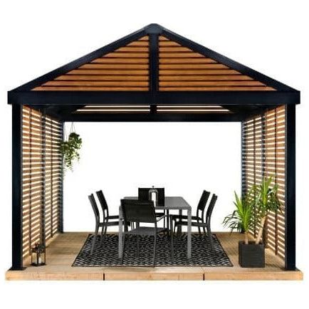 Shelterlogic Canopies & Gazebos 10 ft x 10 ft x 9 ft Sojag Sanibel Gazebo by Shelterlogic