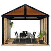 Image of Shelterlogic Canopies & Gazebos 10 ft x 10 ft x 9 ft Sojag Sanibel Gazebo by Shelterlogic