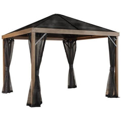 Shelterlogic Canopies & Gazebos 10 ft x 10 ft x 9 ft Sojag Sanibel Gazebo by Shelterlogic