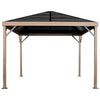 Image of Shelterlogic Canopies & Gazebos 10 ft x 10 ft x 9 ft Sojag Sanibel Gazebo by Shelterlogic