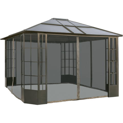 Shelterlogic Canopies & Gazebos 10 ft. x 12 ft. Sojag Savino Gazebo by Shelterlogic 500-9167191 10 ft. x 12 ft. Sojag Ventura II Gazebo 