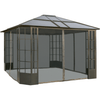 Image of Shelterlogic Canopies & Gazebos 10 ft. x 12 ft. Sojag Savino Gazebo by Shelterlogic 500-9167191 10 ft. x 12 ft. Sojag Ventura II Gazebo 