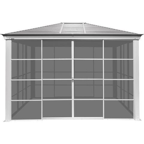 Shelterlogic Canopies & Gazebos 10 ft. x 12 ft. Sojag Striano Screen House by Shelterlogic 10 ft. x 12 ft. Cambridge Hardtop Gazebo by Shelterlogic 500-9161267