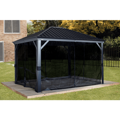 10 ft. x 14 ft. Sojag Marsala Gazebo by Shelterlogic