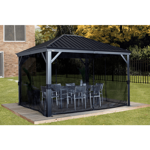 Shelterlogic Canopies & Gazebos 10 ft. x 14 ft. Gazebo Dakota Sojag Marsala by Shelterlogic 500-9166477