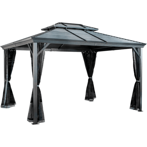 Shelterlogic Canopies & Gazebos 10 ft. x 9 ft. Sojag Ventura II Gazebo by Shelterlogic 10 ft. x 12 ft. Sojag Ventura II Gazebo 