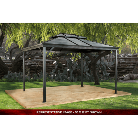 Shelterlogic Canopies & Gazebos 10 ft. x 9 ft. Sojag Ventura II Gazebo by Shelterlogic 10 ft. x 12 ft. Sojag Ventura II Gazebo 