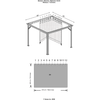 Image of Shelterlogic Canopy & Gazebo Accessories 10 ft. x 10 ft. Gray Curtains for Monaco, Messina, Mykonos, and Moreno Gazebo by Shelterlogic 781880258964 135-9163803 10 x 10 ft. Gray Curtains for Monaco, Messina, Mykonos & Moreno Gazebo