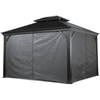 Image of Shelterlogic Canopy & Gazebo Accessories 10x12 ft. Curtains for Moreno Gazebo by Shelterlogic 772830163810 135-9163810 10x12 ft. Curtains for Moreno Gazebo by Shelterlogic SKU# 135-9163810