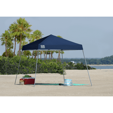 Shelterlogic Canopy Tent 10 ft. x 10 ft. Midnight Blue Expedition EX64 Slant Leg Pop-Up Canopy by Shelterlogic 781880281306 160716DS 10x10 ft Midnight Blue Expedition Slant Leg Pop-Up Canopy Shelterlogic