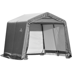 Shelterlogic Canopy Tent 10 x 10 x 8 ft Peak Gray Shed-in-a-Box by Shelterlogic 677599703331 70333 10 x 10 x 8 ft Peak Gray Shed-in-a-Box by Shelterlogic SKU# 70333