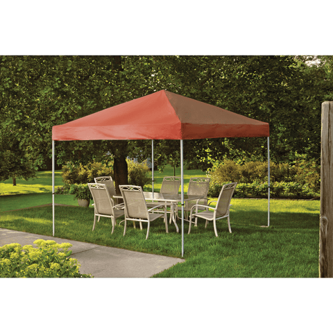 Shelterlogic Canopy Tent Terracotta 10 x 10 ft. Pop-Up Canopy HD Straight Leg by Shelterlogic 677599227387 22738