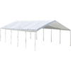 Image of Shelterlogic Canopy Tent White 18 x 30 ft. SuperMax Canopy by Shelterlogic 677599267673 26767 White 18 x 30 ft. SuperMax Canopy by Shelterlogic SKU# 26767