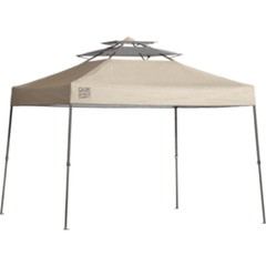 Shelterlogic Canopy Tents & Pergolas 10 ft. x 10 ft. Taupe Summit X SX100 Straight Leg Pop-Up Canopy by Shelterlogic 085955076690 157414DS 10 ft. x 10 ft. Taupe Summit X SX100 Straight Leg Pop-Up Canopy