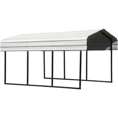 Shelterlogic Canopy Tents & Pergolas 10 ft. x 15 ft. x 7 ft. Eggshell Arrow Carport by Shelterlogic 026862111036 CPH101507 10 ft. x 15 ft. x 7 ft. Eggshell Arrow Carport SKU# CPH101507