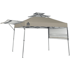 10 ft. x 17 ft. Taupe Summit X SX170 Straight Leg Pop-Up Canopy by Shelterlogic