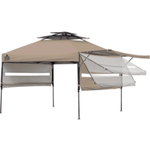 Shelterlogic Canopy Tents & Pergolas 10 ft. x 17 ft. Taupe Summit X SX170 Straight Leg Pop-Up Canopy by Shelterlogic 85955076713 157416DS 10 ft. x 17 ft. Taupe Summit X SX170 Straight Leg Pop-Up Canopy