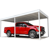 Image of Shelterlogic Carport 10 ft. x 20 ft. Freestanding Patio Cover/Carport by Shelterlogic 026862102546 CP1020 10 ft. x 20 ft. Freestanding Patio Cover/Carport by Shelterlogic CP1020