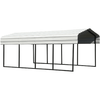 Image of Shelterlogic Carport 10 ft. x 20 ft. x 7 ft. Eggshell Arrow Carport by Shelterlogic 026862111159 CPH102007 10 ft. x 20 ft. x 7 ft. Eggshell Arrow Carport SKU: CPH102007