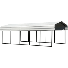 Shelterlogic Carport 10 ft. x 24 ft. x 7 ft. Eggshell Arrow Carport by Shelterlogic 026862111166 CPH102407 10 ft. x 24 ft. x 7 ft. Eggshell Arrow Carport SKU: CPH102407