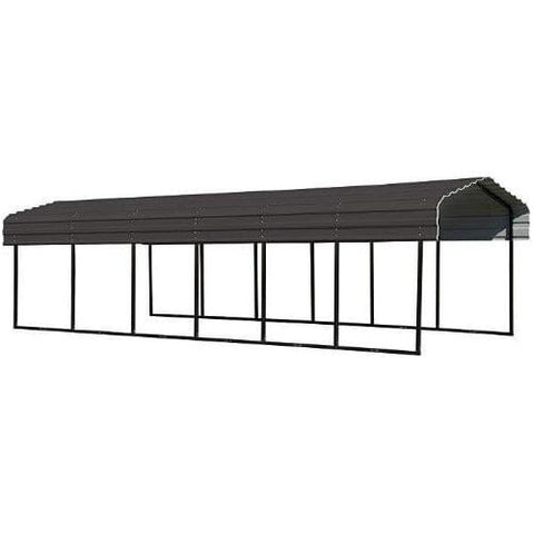 Shelterlogic Carport 10 ft. x 29 ft. x 7 ft. Charcoal Arrow Carport by Shelterlogic 026862111173 CPHC102907 10 ft. x 29 ft. x 7 ft. Charcoal Arrow Carport Shelterlogic CPHC102907