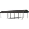 Image of Shelterlogic Carport 10 ft. x 29 ft. x 7 ft. Charcoal Arrow Carport by Shelterlogic 026862111173 CPHC102907 10 ft. x 29 ft. x 7 ft. Charcoal Arrow Carport Shelterlogic CPHC102907