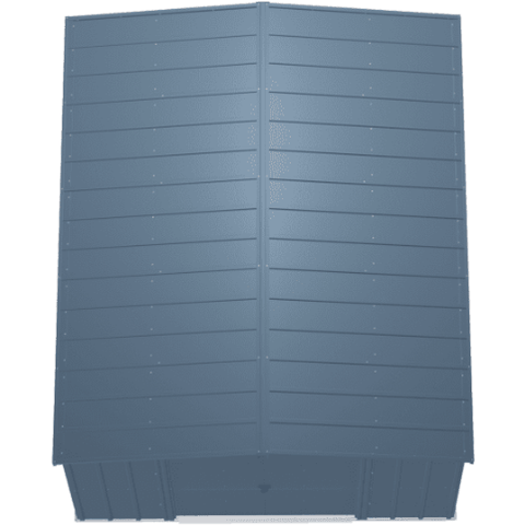 Shelterlogic Sheds and Storage 10 ft. x 12 ft., Blue Grey Arrow Classic Steel Storage Shed by Shelterlogic 026862114372 CLG1012BG 10 ft. x 12 ft., Blue Grey Arrow Classic Steel Storage Shed CLG1012BG