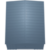 Image of Shelterlogic Sheds and Storage 10 ft. x 12 ft., Blue Grey Arrow Classic Steel Storage Shed by Shelterlogic 026862114372 CLG1012BG 10 ft. x 12 ft., Blue Grey Arrow Classic Steel Storage Shed CLG1012BG