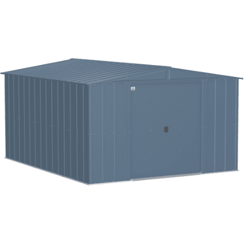 Shelterlogic Sheds and Storage 10 ft. x 12 ft., Blue Grey Arrow Classic Steel Storage Shed by Shelterlogic 026862114372 CLG1012BG 10 ft. x 12 ft., Blue Grey Arrow Classic Steel Storage Shed CLG1012BG