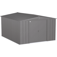 Shelterlogic Sheds and Storage 10 ft. x 12 ft., Charcoal Arrow Classic Steel Storage Shed by Shelterlogic 026862114037 CLG1012CC 10 ft. x 12 ft., Charcoal Arrow Classic Steel Storage Shed CLG1012CC