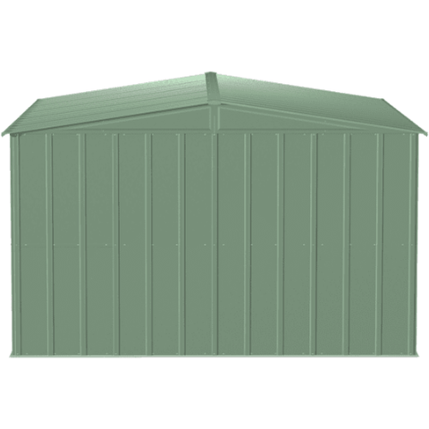 Shelterlogic Sheds and Storage 10 ft. x 12 ft., Sage Green Arrow Classic Steel Storage Shed by Shelterlogic 026862114549 CLG1012SG 10 ft. x 12 ft., Sage Green Arrow Classic Steel Storage Shed CLG1012SG