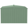 Image of Shelterlogic Sheds and Storage 10 ft. x 12 ft., Sage Green Arrow Classic Steel Storage Shed by Shelterlogic 026862114549 CLG1012SG 10 ft. x 12 ft., Sage Green Arrow Classic Steel Storage Shed CLG1012SG