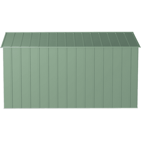 Shelterlogic Sheds and Storage 10 ft. x 12 ft., Sage Green Arrow Classic Steel Storage Shed by Shelterlogic 026862114549 CLG1012SG 10 ft. x 12 ft., Sage Green Arrow Classic Steel Storage Shed CLG1012SG