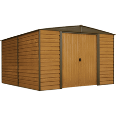 10 ft. x 12 ft. Woodridge Steel Storage Shed by Shelterlogic SKU# WR1012