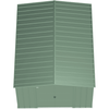 Image of Shelterlogic Sheds and Storage 10 ft. x 14 ft. Arrow Classic Steel Storage Shed Sage Green by Shelterlogic 026862114556 CLG1014SG 10 ft. x 14 ft. Arrow Classic Steel Storage Shed Sage Green CLG1014SG