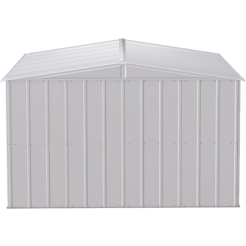 Shelterlogic Sheds and Storage 10 ft. x 14 ft. Flute Grey Arrow Classic Steel Storage Shed by Shelterlogic 026862114211 CLG1014FG 10 ft. x 14 ft. Flute Grey Arrow Classic Steel Storage Shed CLG1014FG