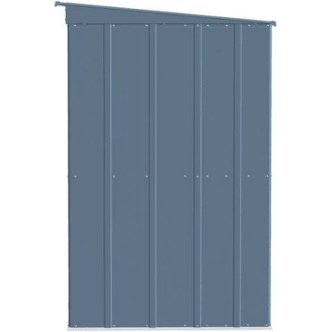 Shelterlogic Sheds and Storage 10 ft. x 4 ft., Blue Grey Arrow Classic Steel Storage Shed by Shelterlogic 026862114419 CLP104BG 10 ft. x 4 ft., Blue Grey Arrow Classic Steel Storage Shed SKU CLP104BG