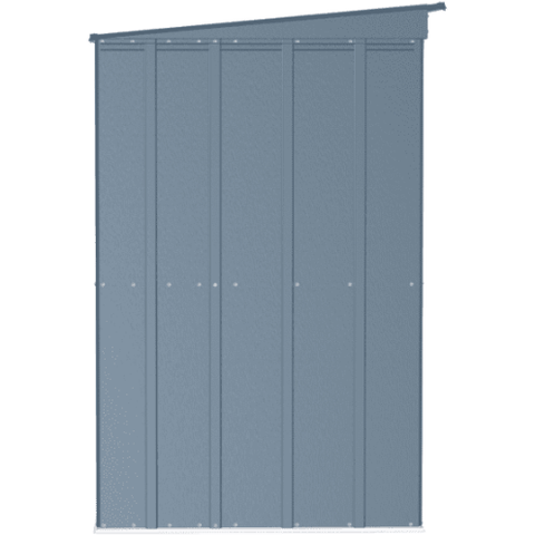 Shelterlogic Sheds and Storage 10 ft. x 4 ft., Blue Grey Arrow Classic Steel Storage Shed by Shelterlogic 026862114419 CLP104BG 10 ft. x 4 ft., Blue Grey Arrow Classic Steel Storage Shed SKU CLP104BG