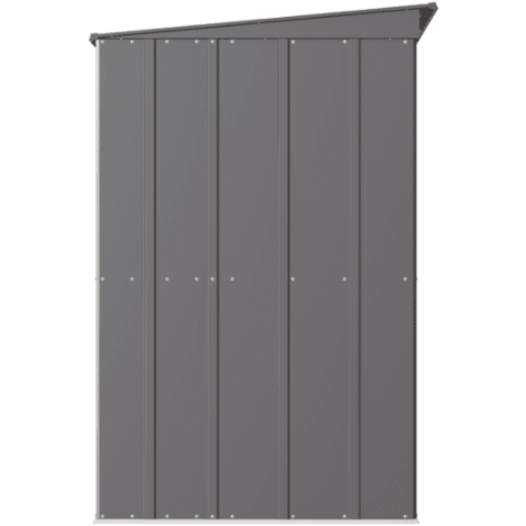 Shelterlogic Sheds and Storage 10 ft. x 4 ft., Charcoal Arrow Classic Steel Storage Shed by Shelterlogic 026862114075 CLP104CC 10 ft. x 4 ft., Charcoal Arrow Classic Steel Storage Shed SKU CLP104CC